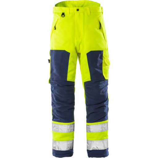 Fristads Vinterbyxa 2034 Pp, Klass 2 Varsel Gul/marinblå M Fristads Vinterbyxa 2034 Pp, Klass 2 Varsel Gul/marinblå M