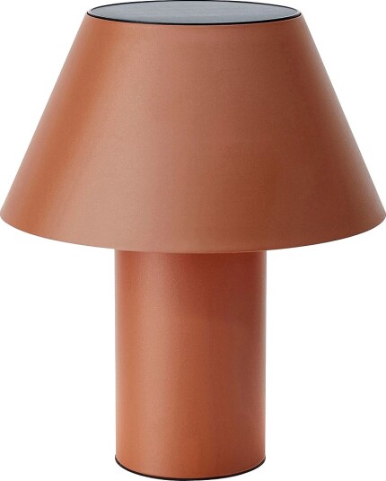 Markslöjd Solcellebordlampe Vivo Brun Solcellelamper