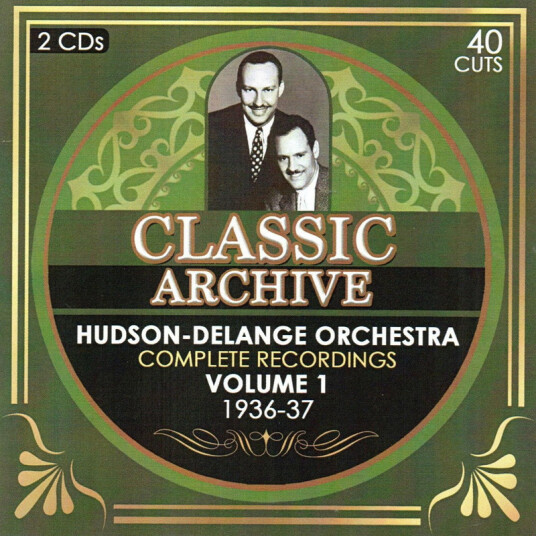 HudsonDelange Orchestra Complete Recordings Vol 1 193637 CD
