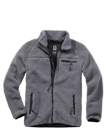 Brandit Teddyfleece Jakke Grå Brandit Teddyfleece Jakke Grå