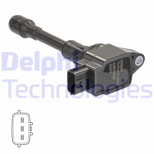Tennspole coil DELPHI GN10648 12B1