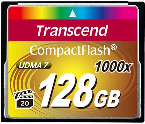 Transcend Ultimate 128gb Compactflash Kort Transcend Ultimate 128gb Compactflash Kort