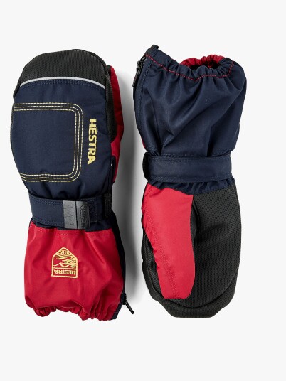 Hestra Baby Zip Long Votter Dark navy/Red 4