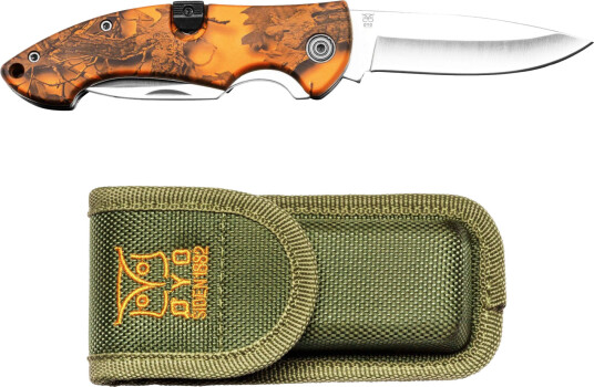 Øyo Gevir Jaktkniv DUO Sammenleggbar med Guthook i Stål 80mm Øyo Gevir Jaktkniv DUO Sammenleggbar med Guthook i Stål 80mm