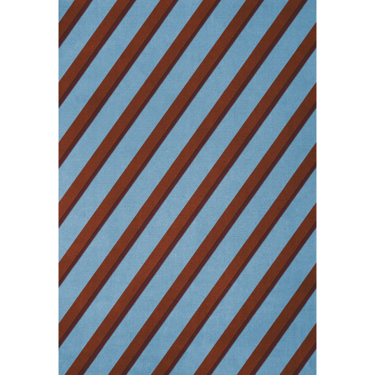 Layered Teklan Diagonal Ullteppe 300x400 cm Sky