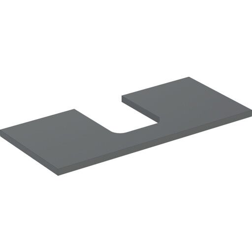 Geberit One benkeplate 104,2x47,3 cm matt antrasitt