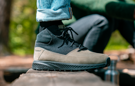 Icebug Larvik Hemp Biosole PineGrey/Black Icebug Larvik Hemp Biosole PineGrey/Black