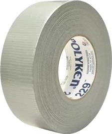 Lærredstape Polyken 229 48Mm 55M Sølv