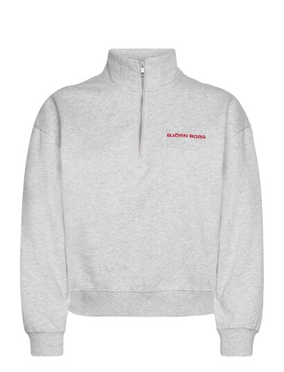 Björn Borg Borg Halfzip Sweatshirt   Grey   XS