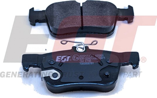Bremseklosser sett EGT 322217iEGT