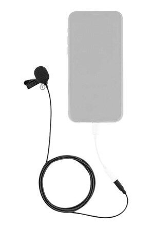 Joby Wavo Lav Clip-On Mikrofon for Mobiltelefoner - Svart