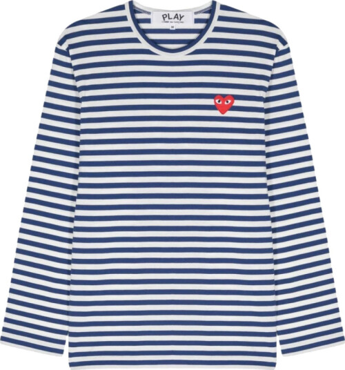 Comme des Garçons Dame Topper Blå S,