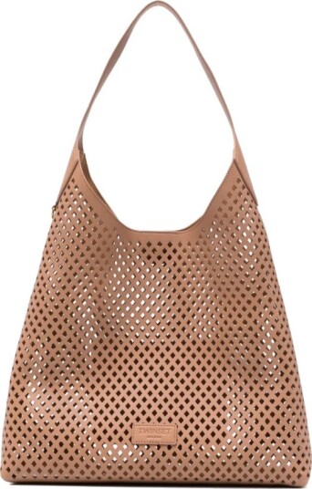 Twinset Dame Vesker Brun ONE SIZE,
