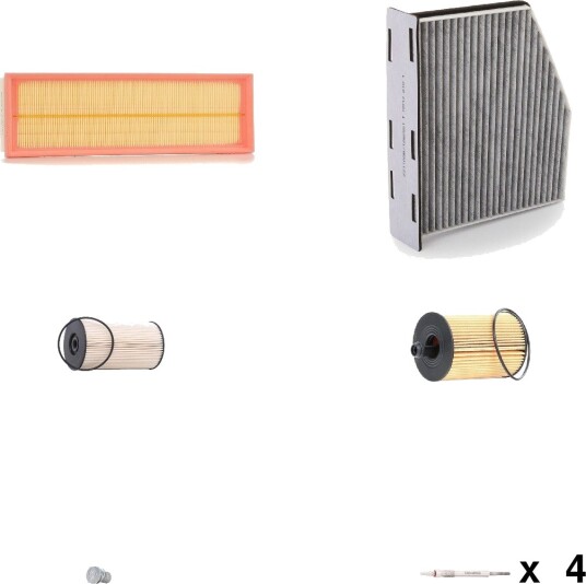 Servicepakke RIDEX 4682P8005