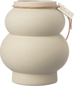 Vase Kurvete Beige 21,5 cm