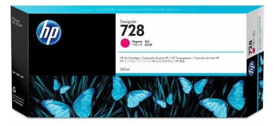 HP Originale Blekkpatroner Hp 728 Magenta HP Originale Blekkpatroner Hp 728 Magenta