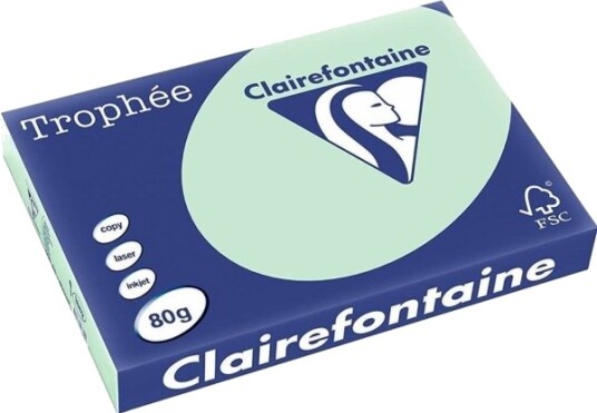 Trophee Kopipapir A4 80G Grønn 500 Ark Trophee Kopipapir A4 80G Grønn 500 Ark