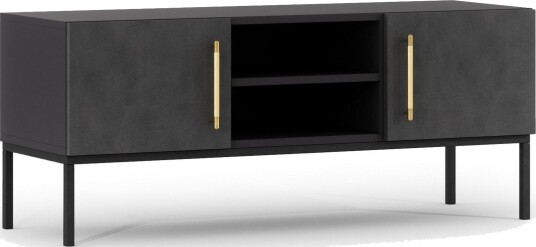 Anjal Tv-benk 40 cm - Svart