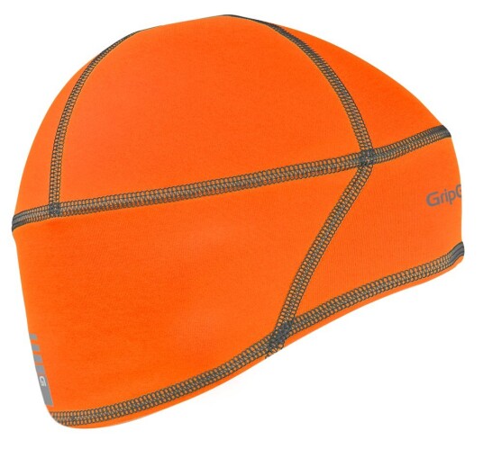 GripGrab Hi Vis Skull cap hjelmlue Oransje GripGrab Hi Vis Skull cap hjelmlue Oransje
