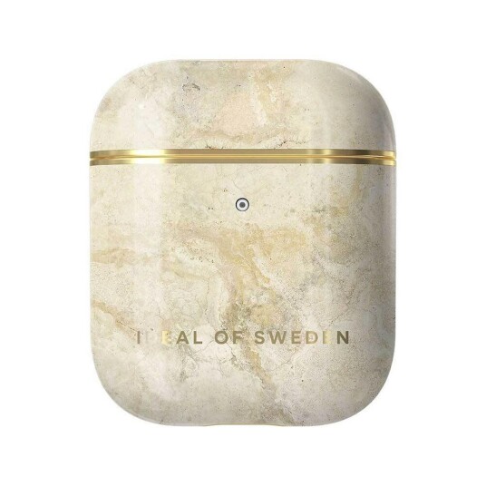 iDeal of Sweden Fashion Apple AirPods (1 & 2. gen.) Deksel Sandstone Marble