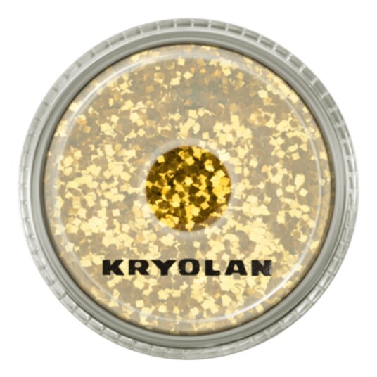 Buttericks Leco AB Kryolan Kroppsglitter Gull - Gul