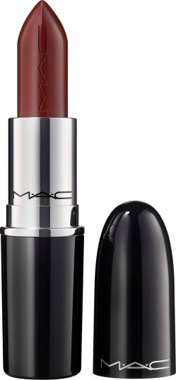 MAC Lustreglass Sheer Shine Lipstick Burgundy 3.5 G