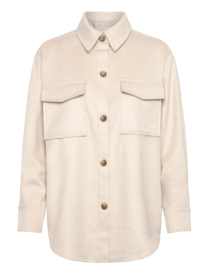 GANT Rel Over Shirt Cream 36 GANT Rel Over Shirt Cream 36