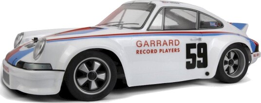 HPI Sport 3 1973 Porsche Carrera RSR Radiostyrt Bil 1:10 Hvit