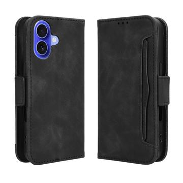 iPhone 17 Kortholder Lommebokveske Svart