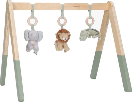 Little Dutch Safari Friends Babygym Tre Little Dutch Safari Friends Babygym Tre