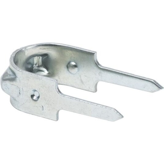 Letti 1317571 Klammer for tremateriale, el-sinkbelagt 20 x 20 mm, 40-pakning