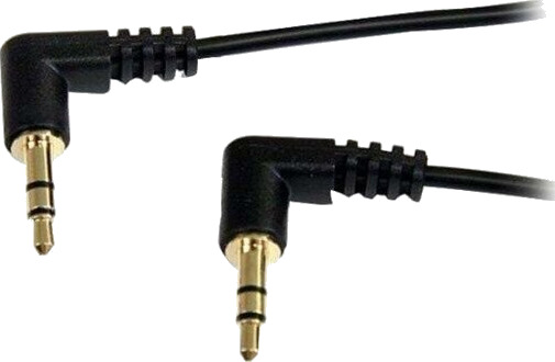 StarTech.com Slim 3.5mm Right Angle Stereo Audio Cable  ljudkabel  digitalt ljud