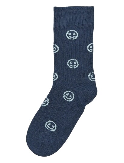 minipop Mpopmark Bamboo Sock   Navy   19/22Y