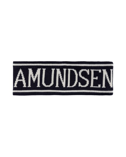 Amundsen Sports Ski Headband Faded Navy/White