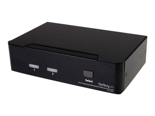 Startech.Com 2 Port Displayport Kvm Switch - 2560X1600 @60Hz - Dual Port Dp Usb, Keyboard, Video, Mouse Switch Box W/ Audio For Computers And Monitors (Sv231dpua) - Kvm / Lydsvitsj - 2 X Kvm/Lyd - 1 Lokalbruker - Stasjonær - For P/N: Dp4n1usb6, Im12 Startech.Com 2 Port Displayport Kvm Switch - 2560X1600 @60Hz - Dual Port Dp Usb, Keyboard, Video, Mouse Switch Box W/ Audio For Computers And Monitors (Sv231dpua) - Kvm / Lydsvitsj - 2 X Kvm/Lyd - 1 Lokalbruker - Stasjonær - For P/N: Dp4n1usb6, Im12