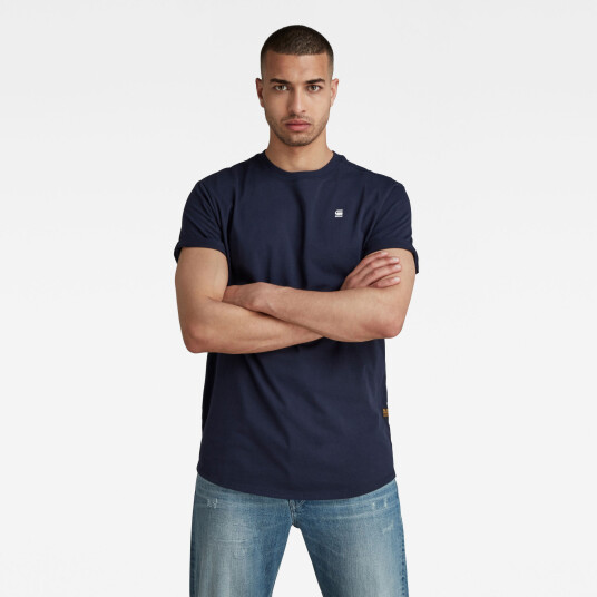 G-Star RAW Lash T-Shirt - Dark blue - Men XXS Dark blue male