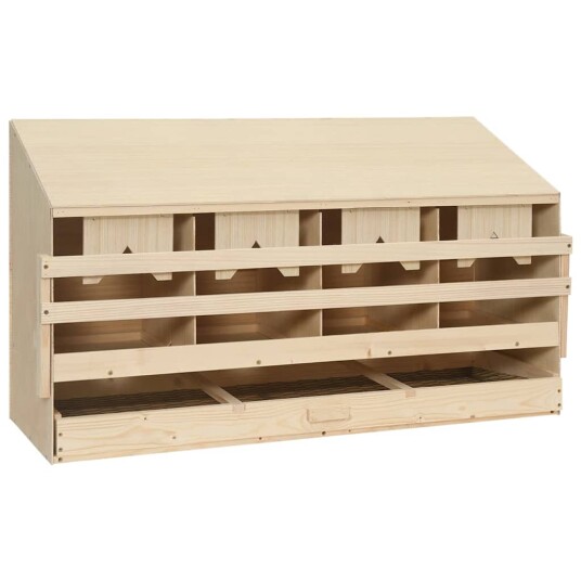 Hekkeboks 4 rom 106x40x59 cm heltre furu