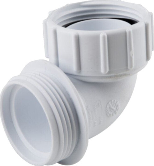 Wavin HepVo 87,5° Vinkeladapter 40mm Plast for Overvanns- og Drensrør