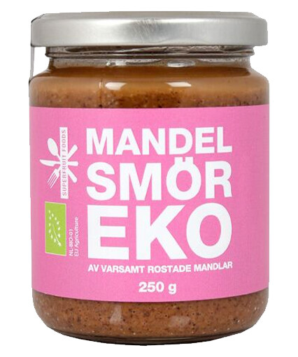 Mandelsmør ØKO, 250 g Mandelsmør ØKO, 250 g