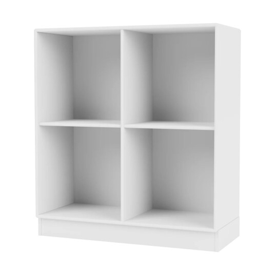 Montana SHOW hylle 69,6 x 69,6 cm, sokkel 7 cm 38 Snow
