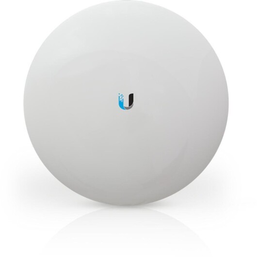 Ubiquiti NanoBeam AC Gen2 5GHz Nettverksbro med 19 dBi Antenne og 450 Mbps Hvit Ubiquiti NanoBeam AC Gen2 5GHz Nettverksbro med 19 dBi Antenne og 450 Mbps Hvit