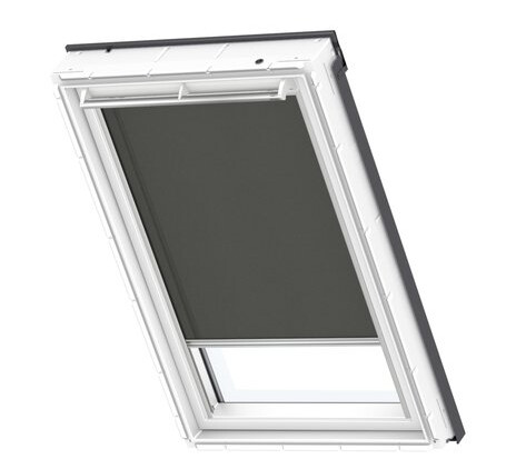 Velux Rullegardin mk08 sort til ggl, ggu, gpl og gpu mk08