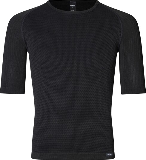 Gripgrab Unisex PACR Spring Autumn Seamless Short Sleeve Base Layer Black M Gripgrab Unisex PACR Spring Autumn Seamless Short Sleeve Base Layer Black M