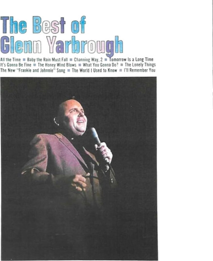 Glenn Yarbrough Best Of Glenn Yarbrough CD