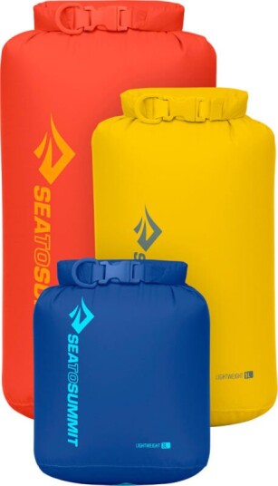 Sea To Summit Lightweight Eco Dry Bag 3-Piece Set S 3. 5 & 8 L, Mixed