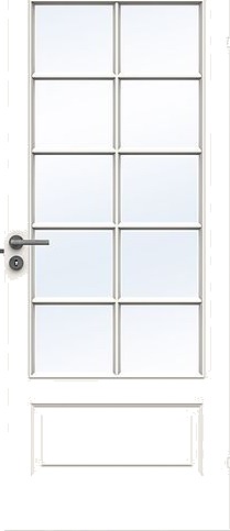 Swedoor style sp10 innerdor 90x210 hvit