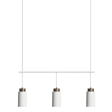 Herstal Edge Pendel Trio Matt Hvit/bronse 1703892-02-0 1669399-02-0