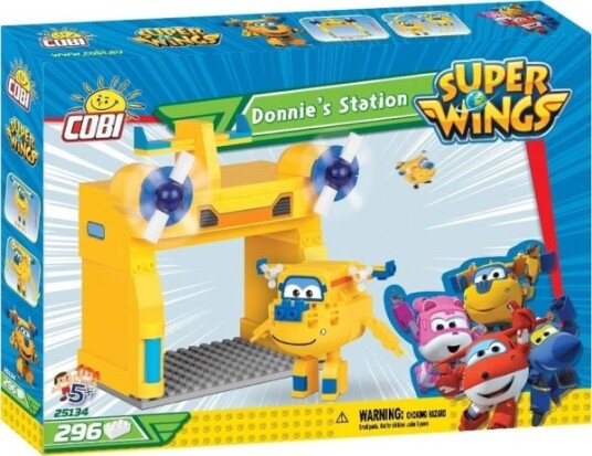 Cobi 25134 Super Wings Donnie's Station 296 Fps P4 Cobi 25134 Super Wings Donnie's Station 296 Fps P4