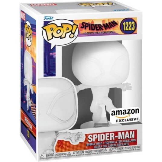 Funko POP! Marvel Spider Man Vinylfigur   9cm   Gjennomsiktig Spider Man
