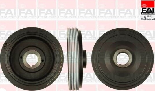 FAI AutoParts FVD1038 Remskive, veivaksel